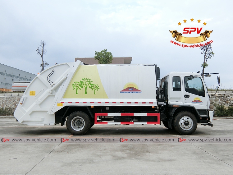 Garbage Compactor Truck ISUZU -RS